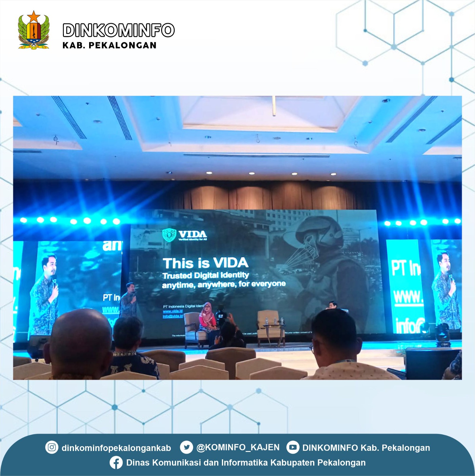 Dinkominfo Kabupaten Pekalongan Hadiri Forum Smart City di Surabaya