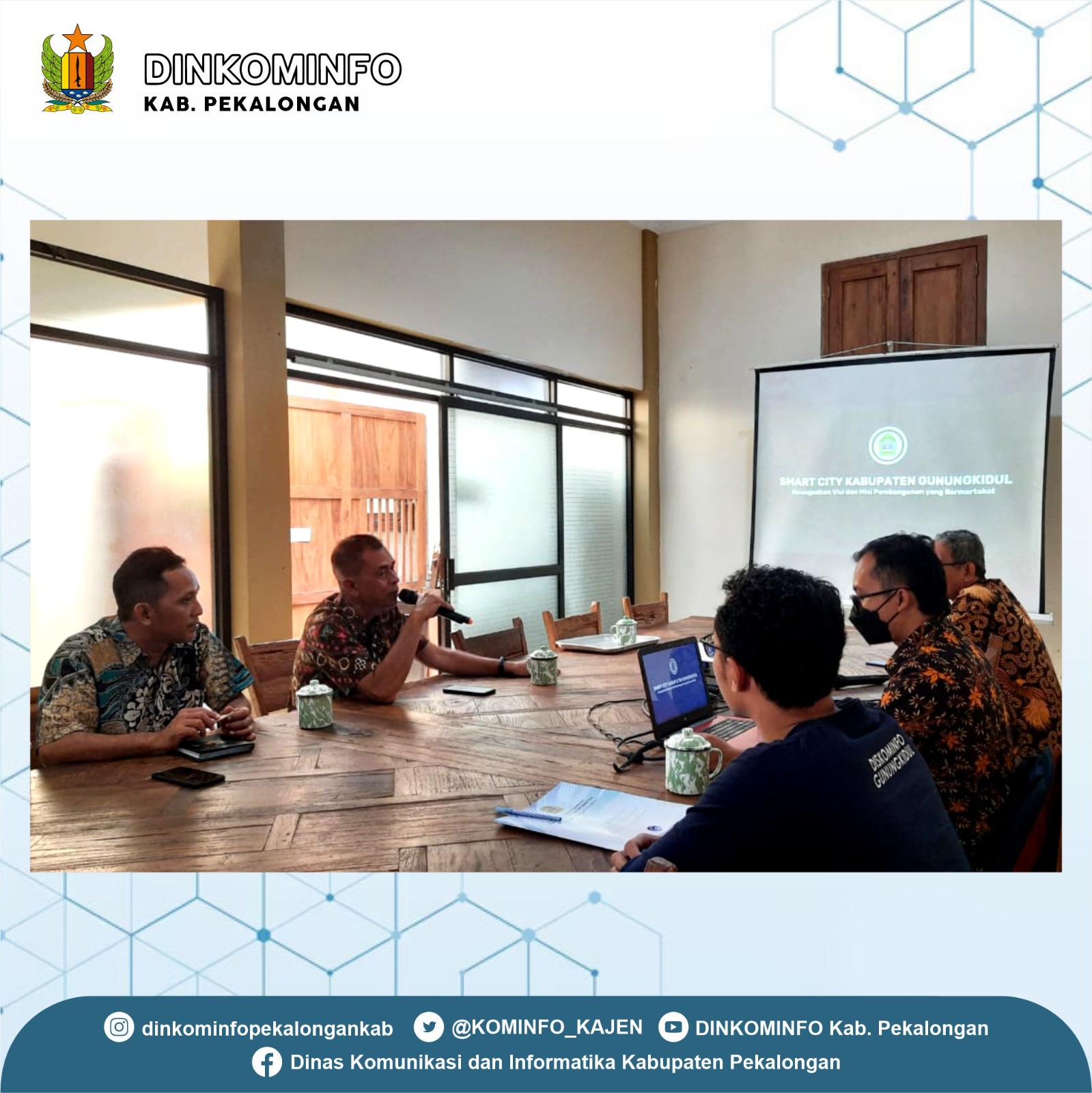 Studi Tiru Penerapan Smart City di Dinas Komunikasi dan Informatika Kabupaten Gunung Kidul 
